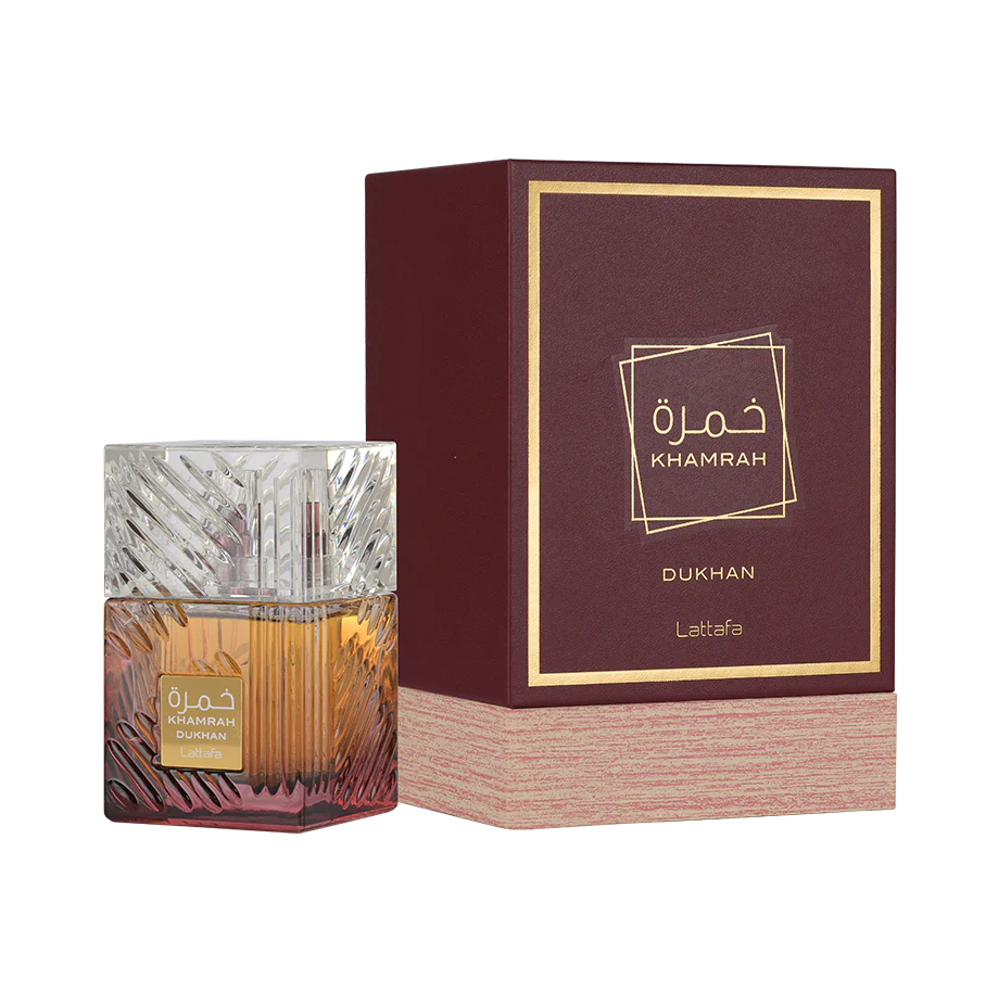 Khamrah Dukhan | Bold, Mysterious, Unapologetically Him | Eau de Parfum | Smoky, Spiced, Amber