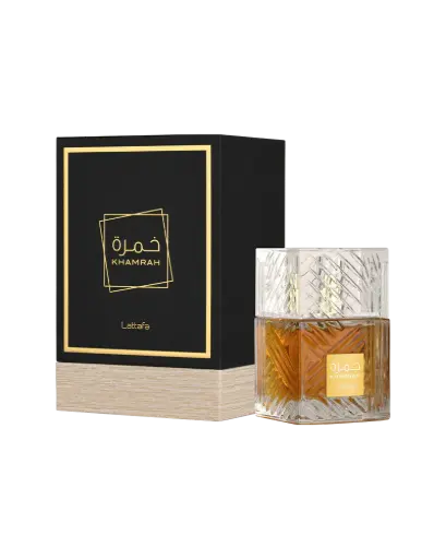 Lattafa Khamrah Long Lasting Perfume for Men & Women Extrait de Parfum 100ml | Amber, Spicy, Gourmand